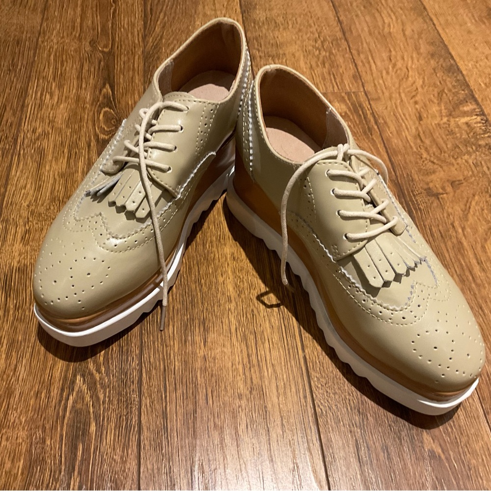 PLATFORM OXFORD SHOES